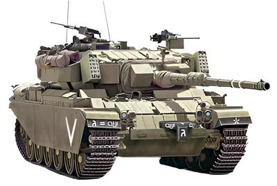 ACE Израильский основной боевой танк Merkava III (Gimel/Dalet) Пластиковая модель UA72441 1/72