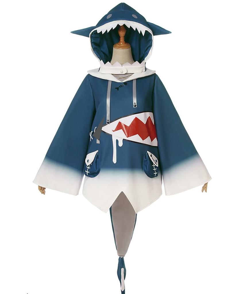 Hololive Cosplay Shark Gawr Gura Wig [Milky Time] (L)