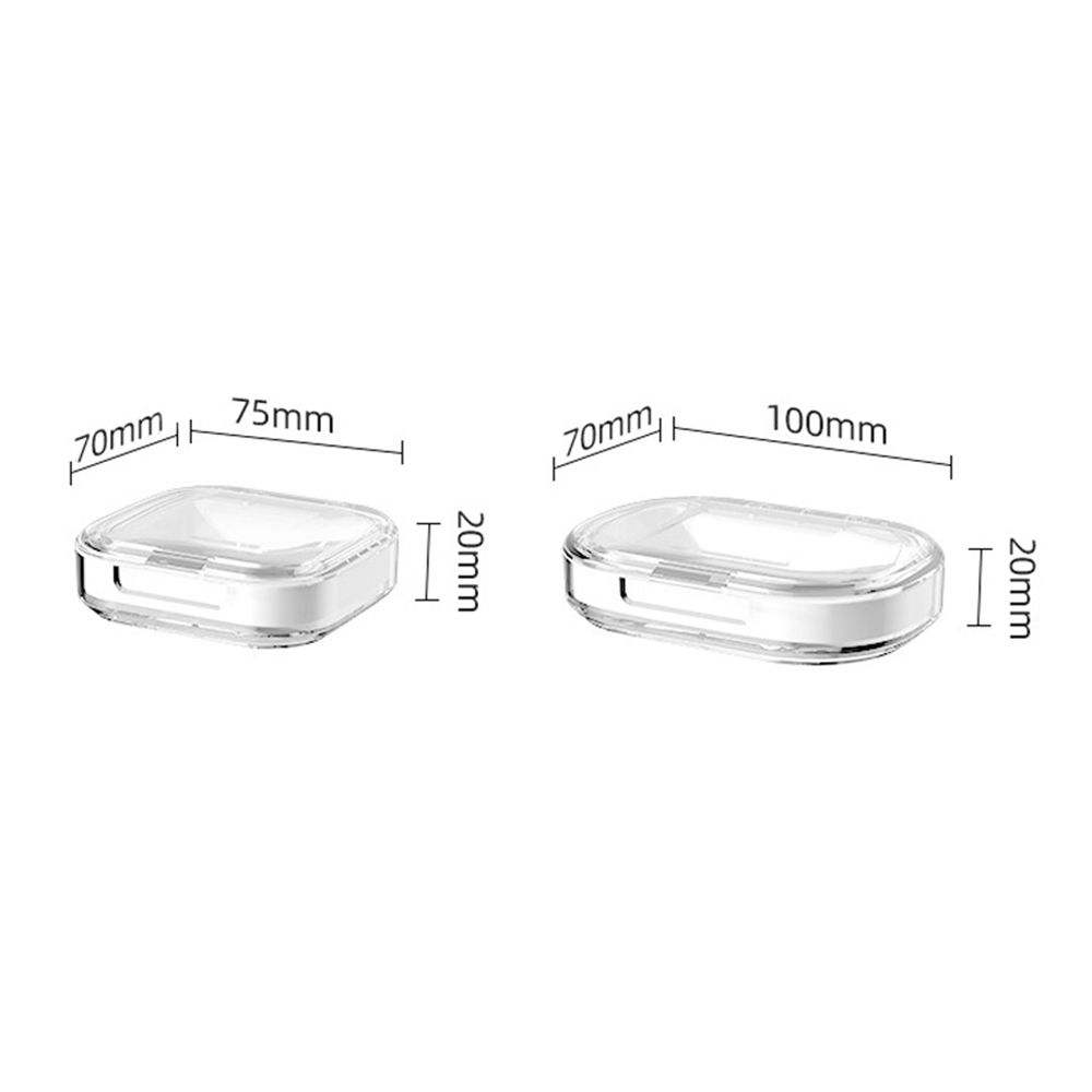 Case Transparent Jewelry Box Rings Container Earring Storage Case Invisible Braces Storage Case