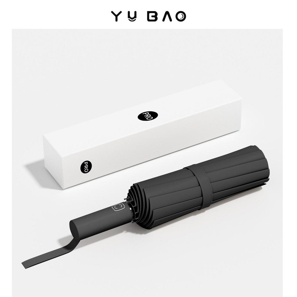 Мужской большой ветрозащитный складной зонт: Усиленный, Прочный, Двойного назначения для Солнца и Дождя