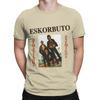 Мужская футболка Eskorbuto Maldito   Повседневные хлопковые футболки с коротким рукавом Ретро  Футболки с круглым вырезом Топы 6XL