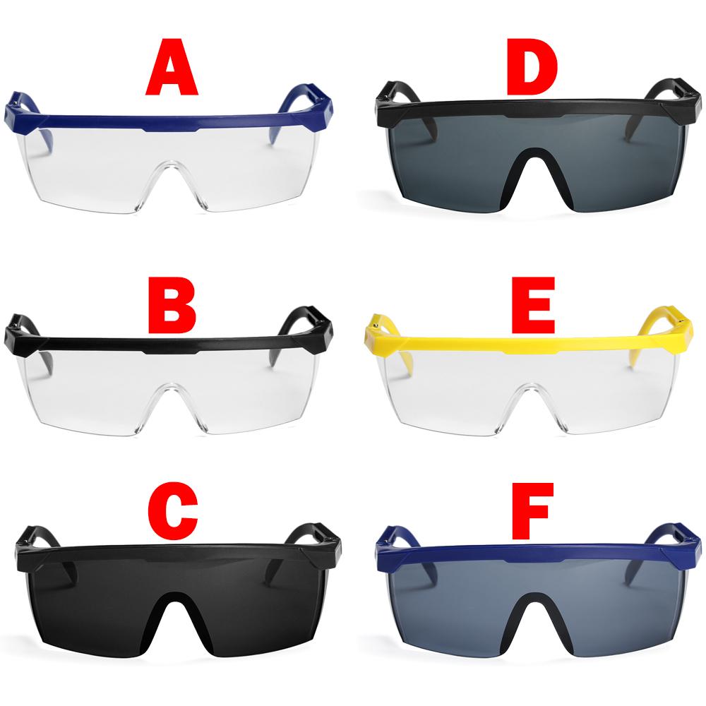 Пылезащитные Лабораторные Защитные Очки для Глаз с UV Фильтром Прозрачные Линзы Регулируемые Защитные Очки Безопасность