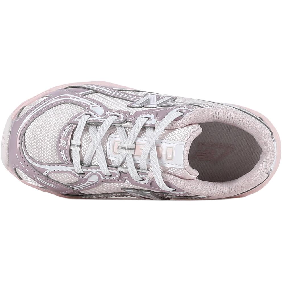 New Balance NB 740 Нескользящие, Износостойкие, Дышащие Низкие Кроссовки для Малышей Розовые Серебристые Для Младенцев и Малышей I74062H