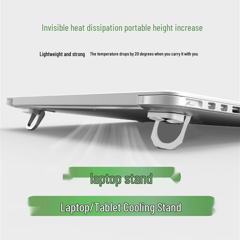 Foldable Metal Laptop Heat Dissipation Stand - Portable and Anti-Collapse Bracket