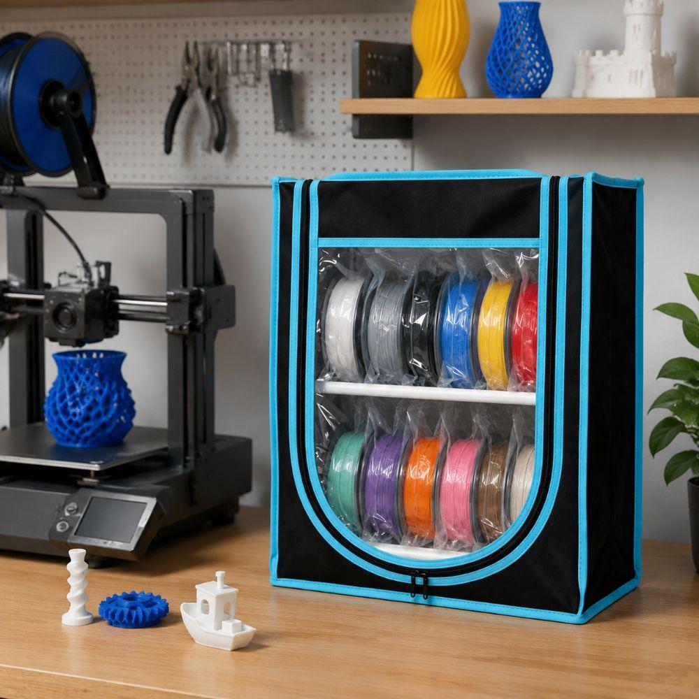 Dustproof Filament Storage Holder Sealed Filament Dry Box 3D Printing Filament Container Universal