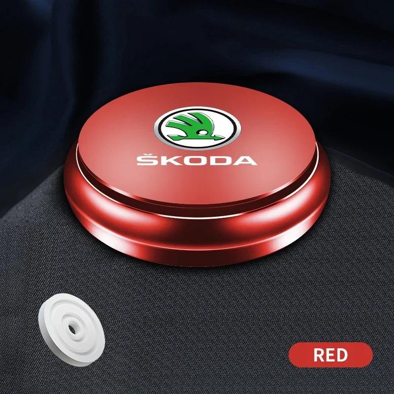 HLLQ9 2Pc Car Interior Freshener Aromatherapy Perfume Decor for Skoda Octavia Rapid Kodiaq Karoq Superb Fabia Kamiq VisionS Car Solar