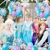107-Piece Frozen Character Birthday Decorations, Character Balloons, HAPPY BIRTHDAY Banner, Cake Topper, Stickers, Kids Birthday Celebration