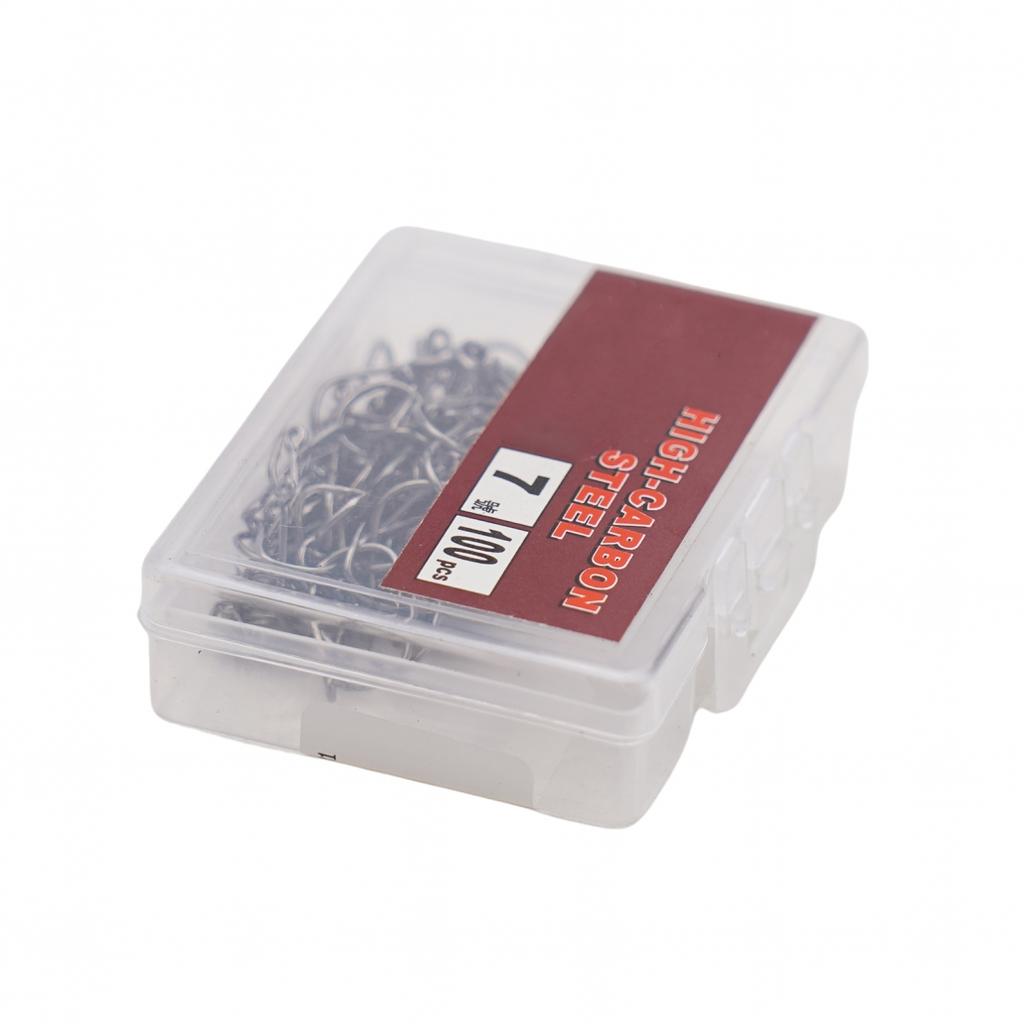 Brand New Fishing Accessorie Fish Hook Super 100pcs 27g Carbon Steel