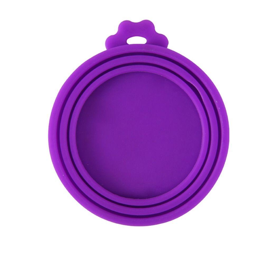 Soft Pet Food Canned Lid Cartoon 3 in 1 Cat Can Lid Dog Food Scoop Silicone Pet Can Lid Set Pet
