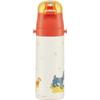 Skater Children's Stainless Steel Water Bottle 2-Way Direct Drinking 420ml Cup Drinking 350ml Curious George 23 Child-friendly Lightweight Type Boys S