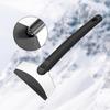 Автомобильная лопата для снега пластиковая ручка силиконовый скребок мягкая щетина щетка для чистки автомобиля удаление снега льда без царапин зимний инструмент