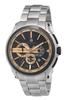 Watch Charles Paris Chronograph Date Silver [Charles Hubert] Hubert, 4009-W Men's