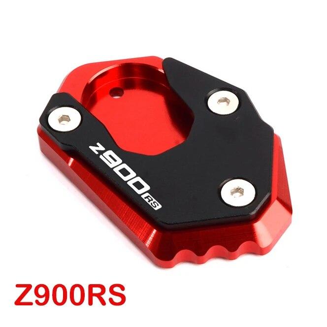 Боковая подставка для мотоцикла, удлиненная подставка, увеличенная пластина для Kawasaki Z 650 900 Z900 RS SE Z650 Z900RS 2017-2022, аксессуары