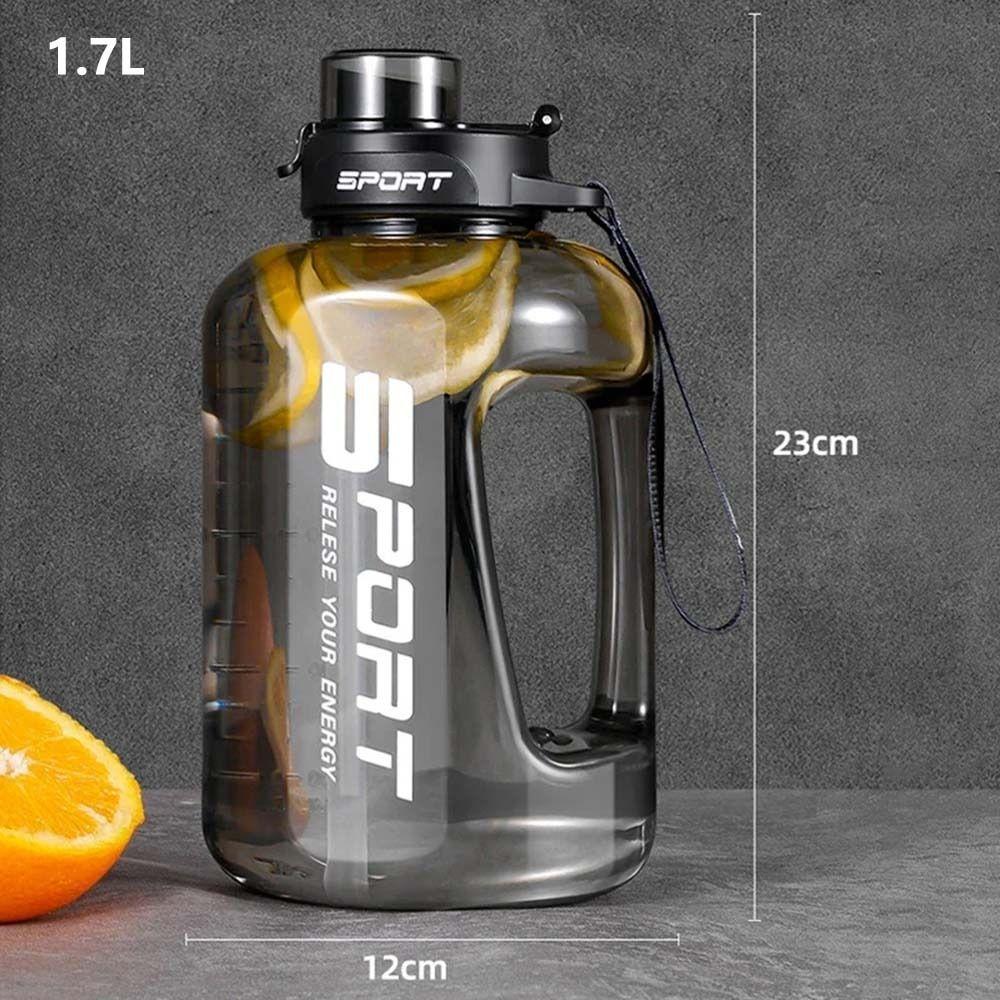 Спортивная бутылка для воды 1,2 л / 1,7 л / 2,5 л, дорожный чайник большой емкости Для езды на велосипеде, спортзала