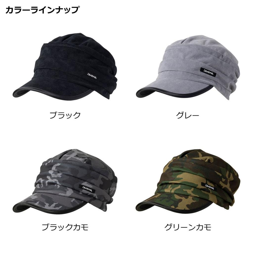 Daiwa Fishing Cap Gathered Work Cap Green Camo Free Free Size DC-6521W