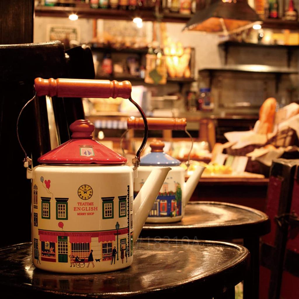 Чайник эмалированный Fuji IH совместимый литровый эмалированный чайник Merry Shop S 2.0 MM-2.0K