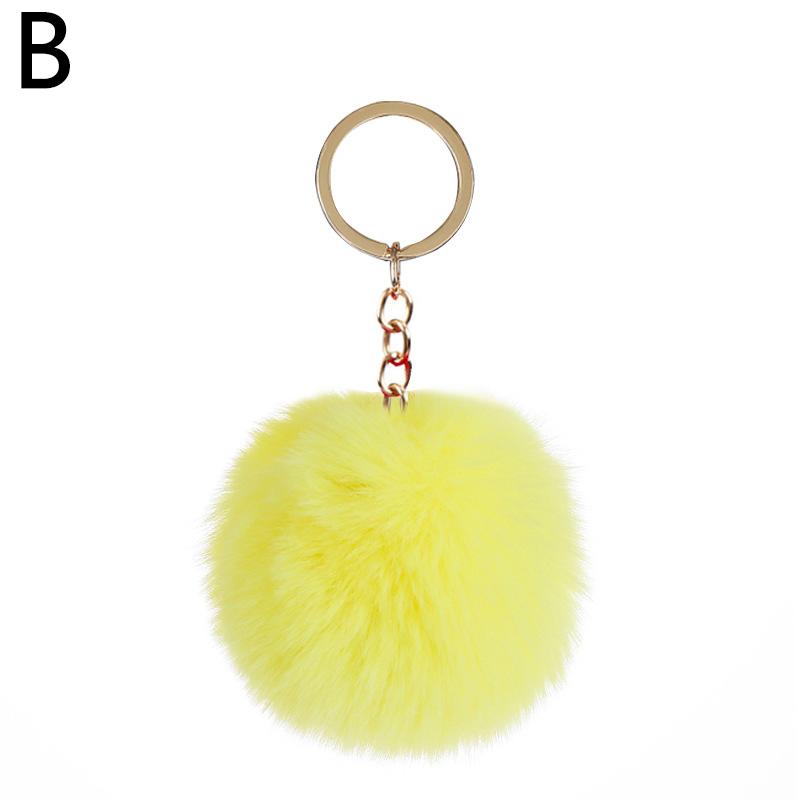 1шт кулон ювелирные изделия брелки кулон меховой шар брелок меховые пушистые украшения мягкие женщины
