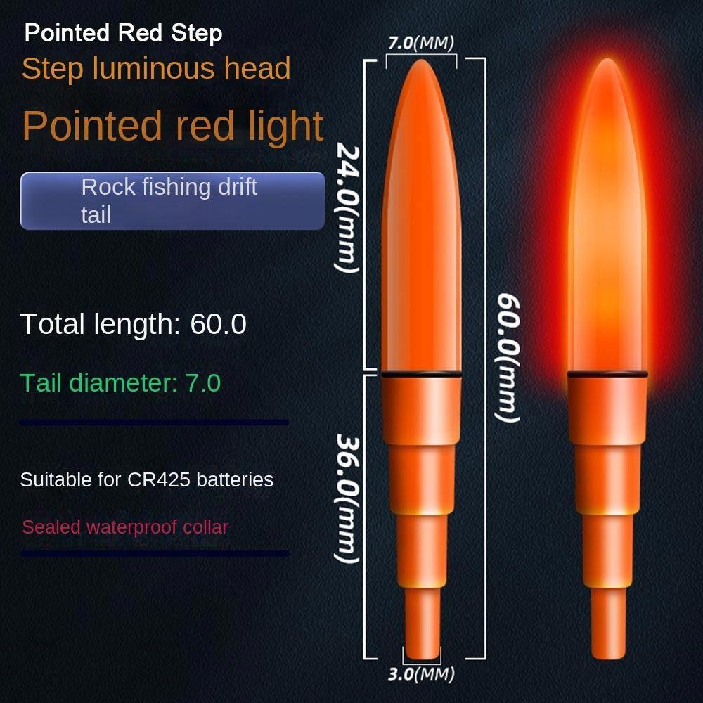 1 шт. датчик изменения цвета электронные поплавки буй супер яркий поплавок для ночной рыбалки cr425 батарея