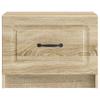 Coffee Table in Sonoma Oak Finish 49 x 50 x 37 cm Particleboard