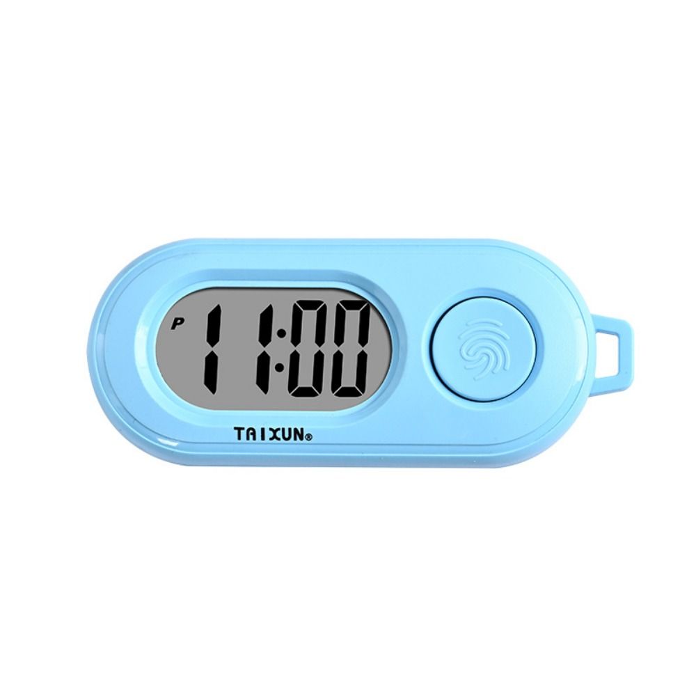 Овальные часы электронные часы брелок настольный дисплей времени мини светодиодные цифровые часы тихий тест