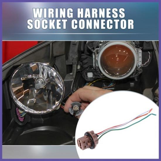 7443 T20 Bulb Socket Harness for Turn Signal Lights Brake Lights Set of 6