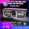 Для VW Volkswagen Jetta MK5 Golf Для Volkswagen VW Golf Tiguan Passat Variant B8 Touran Touareg Eos Беспроводная лампа приветствия Автомобильный D
