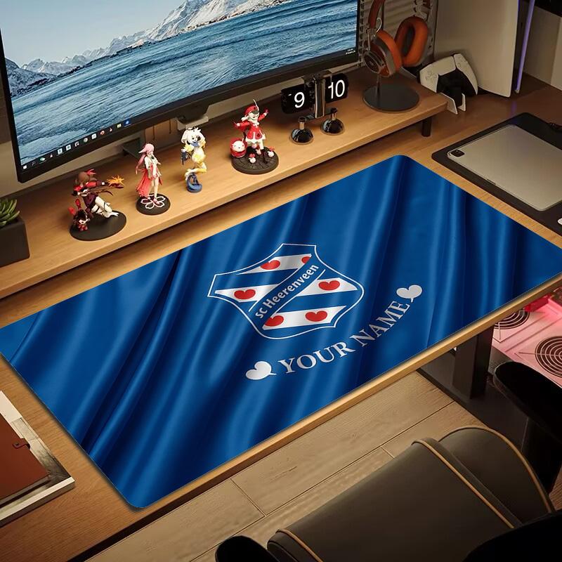SC Heerenveen Print  Cushion Non-slip Laptop Tablet Big Mousepad XXL Mat Mini PC Playmat With Lock edge