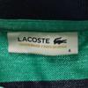 Lacoste Сделано в Японии Рубашка поло с коротким рукавом в полоску 4 темно-синяя мужская б/у