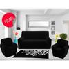 Sofa Cover - Noname - Set of 3 Covers - Stretchable - Black - Contemporary Design