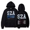 SZA 2023 толстовка с капюшоном для концертного тура SOS Good Days, модная женская одежда унисекс, большие толстовки в стиле хип-хоп, готическая уличная одежда