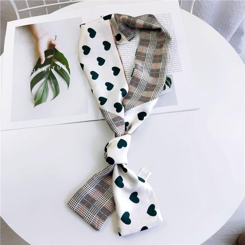 New Scarves Silk Scarves Women'S Spring And Autumn Season Long Decorative Professional Scarves Summer Thin Styles Paired With Shirts Stylish