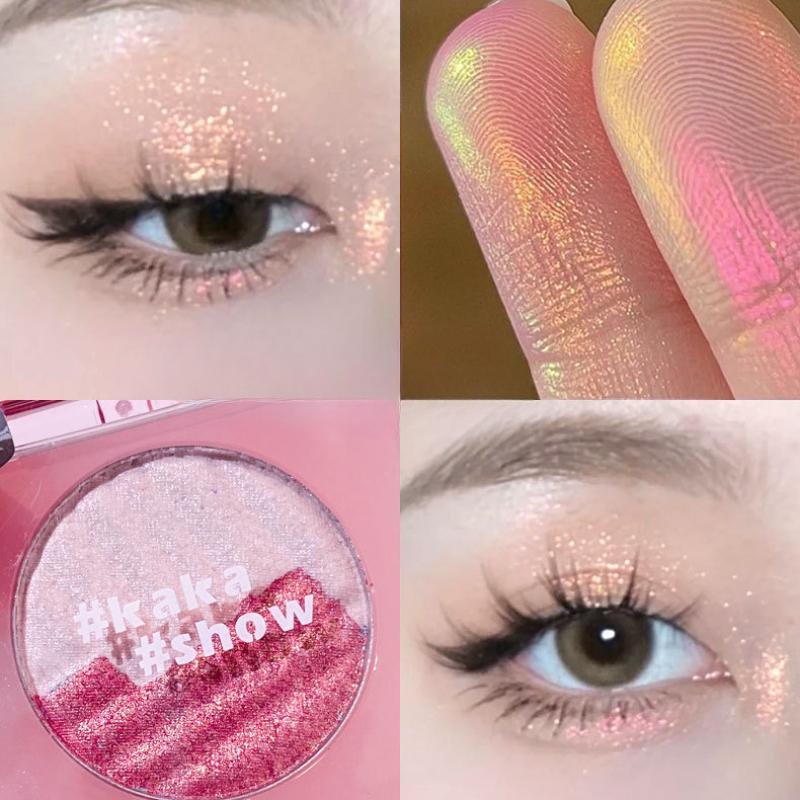 Двухцветный хайлайтер Aurora Chameleon Highlighting & Finishing All-in-One Palette Pearlescent Burst Highlighter Face Highlighter