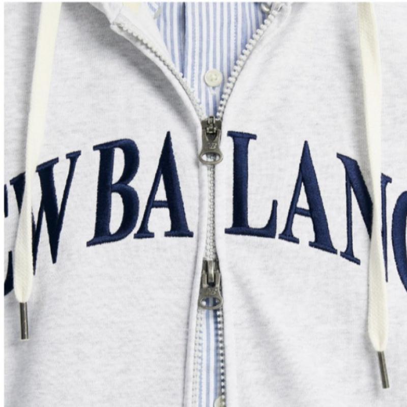 New Balance С капюшоном на молнии полуоверсайз Nbmde11113 16