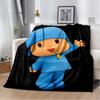 3D Мультяшное одеяло Pocoyo Elly Pato, Мягкое плед-покрывало для дома, спальни, кровати, дивана, пикника, путешествий, офиса, Подарок для детей