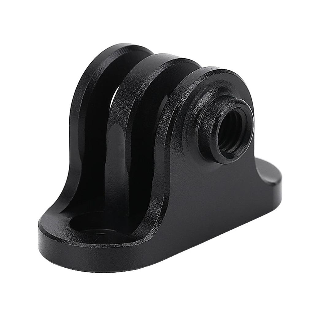 Металлический кронштейн для велосипедного компьютера, адаптер для камеры, крепление для GoPro (черный)