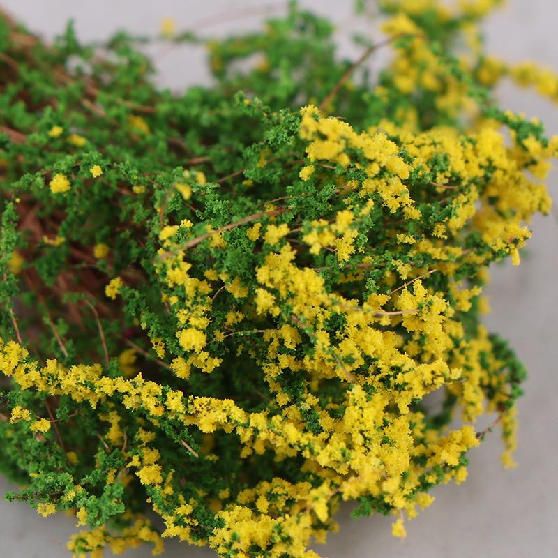 1 шт. кукольный домик своими руками украшение 1/12 кукольный домик миниатюрный разноцветный цветок куст зеленое растение цветок модель игрушка