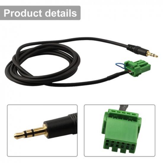 Car 3 5mm Male AUX Adapter for Honda CD Radio Systems Fast tallation Guide