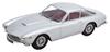 KK Scale Scale Ferrari 250 GT Lusso 1962 Silver Finished Product 1/18