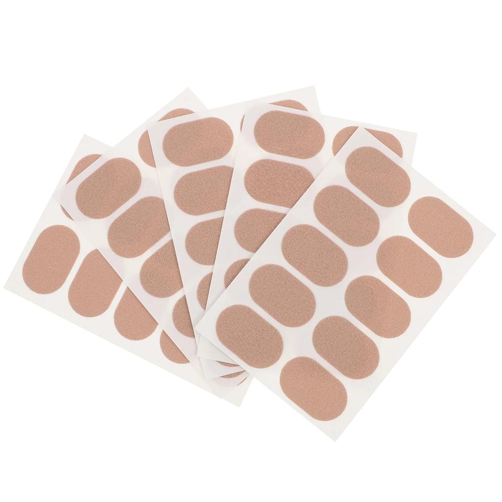Фланелевые наклейки Пластырь для ног Мозоли Волдыри Овальные наклейки Защитные средства для ухода за ногами Самоклеящиеся антиабразивные пластыри Подушечки для предотвращения образования волдырей