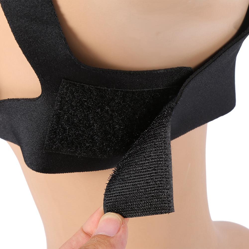 Stop Snoring Chin Strap Anti Snore Belt Apnea Jaw Support Solution Sleep