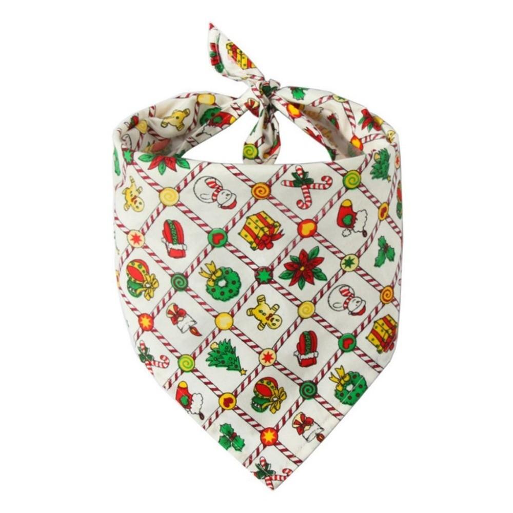 Accessories Christmas Element Cats Triangular Scarf Dogs Bandanas Christmas Pet Decor Pet Costume