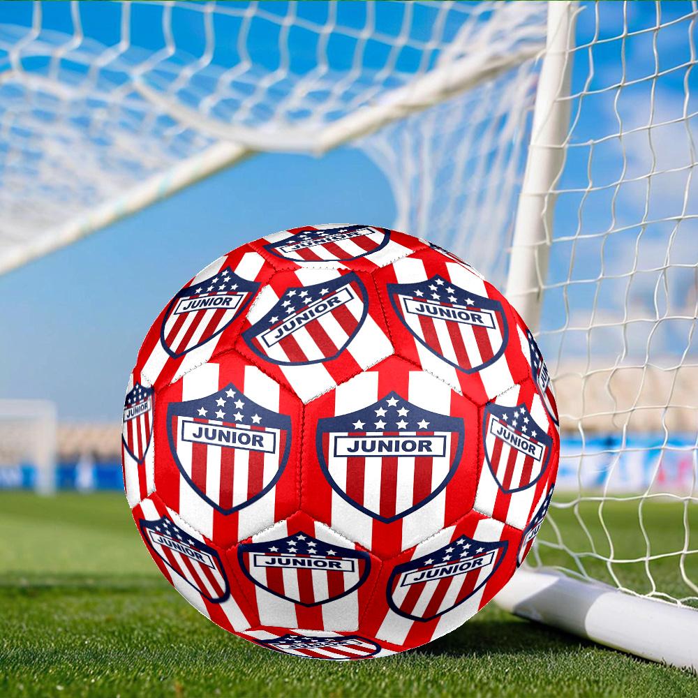 Junior Shark FC Size 5 Soccer Ball, Suitable for Training and Matches, High-Elasticity, Wear-Resistant Material Gift for Fan