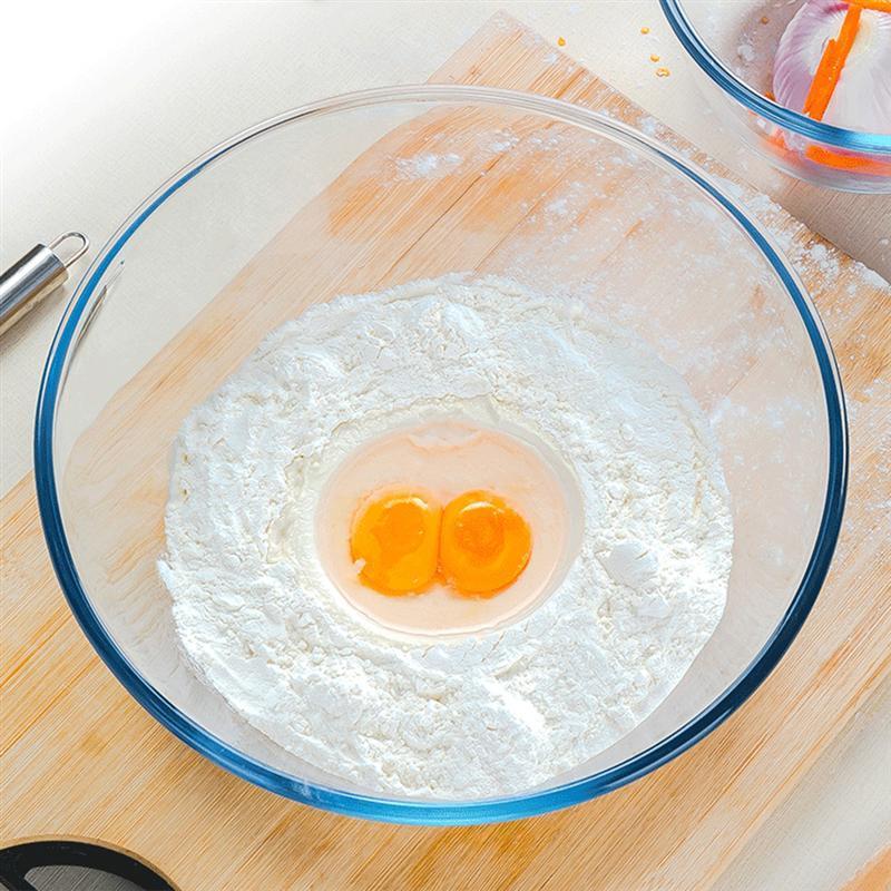 5L large glass bowl glass beating sink bowl for fruit bowl for cooking soup container thickening bowl for mixing | Bowls