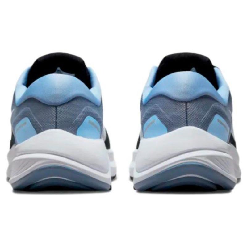 Nike Zoom Structure 24 Men Low Top Air Cushion Running Shoes Black White Blue DA8535-008