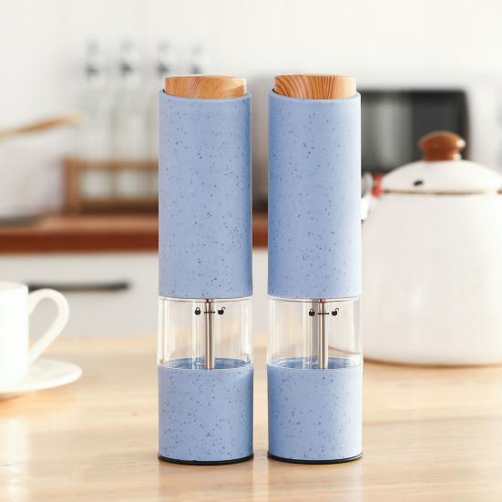 Мельница для перца с видимой регулировкой толщины, удобная электрическая машина для измельчения перца, товары для дома