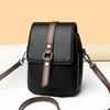 Small Bag 2025 New Vertical Double-layer Women's Mobile Phone Bag Mini Coin Purse Contrasting Women's Bag Korean Crossbody Bag