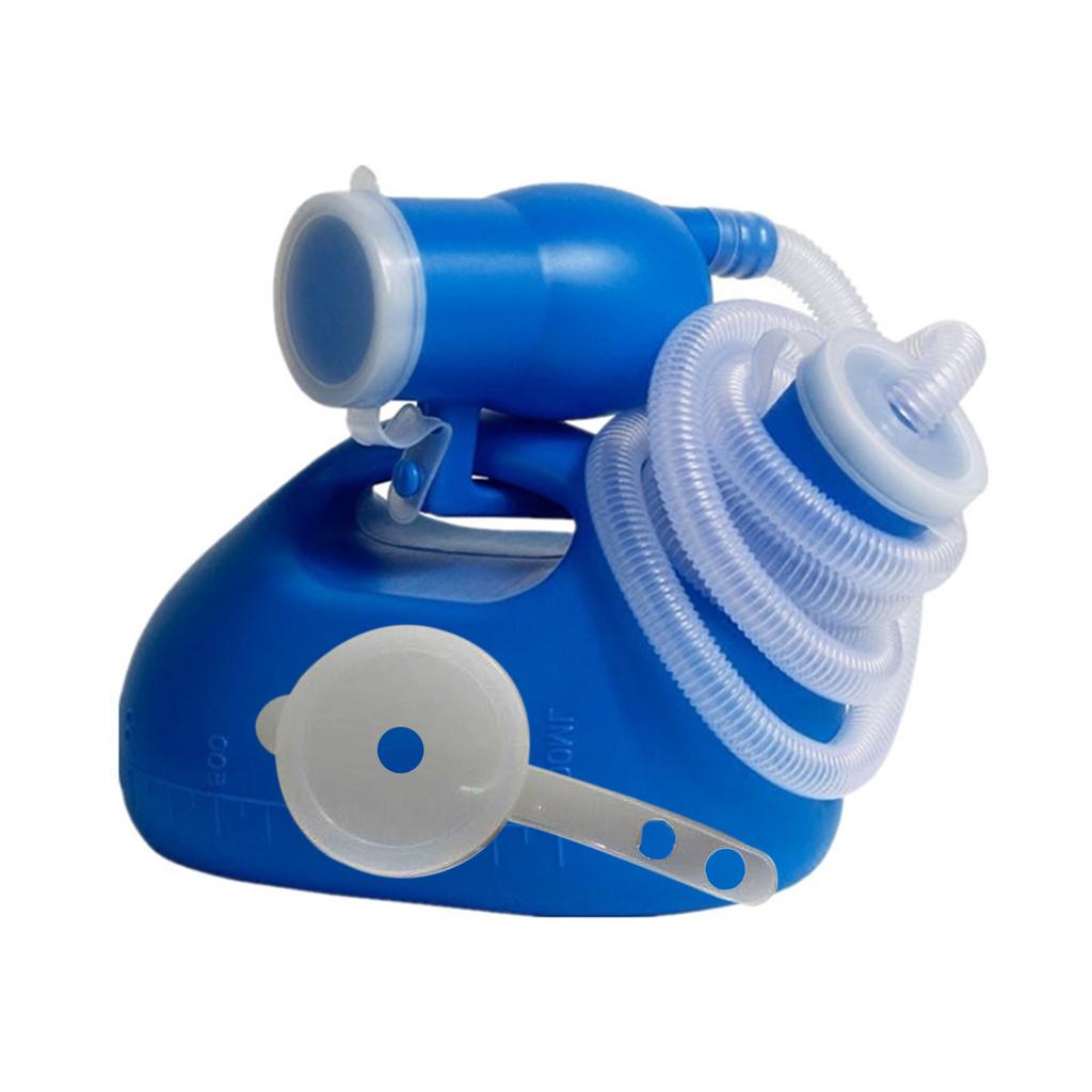 Писсуар для мужчин, устойчивый к разливу, мужской горшок, портативный писсуар, бутылка для мочи, 2000 мл для дома, кемпинга, автомобиля, путешествий