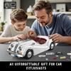 Mould King 10236 MOC Retro Open Car Building Block Kit, 1302+ Parts Model Car Kit, Technological American Sports Car Toy for Adults and Kids Ages 8+