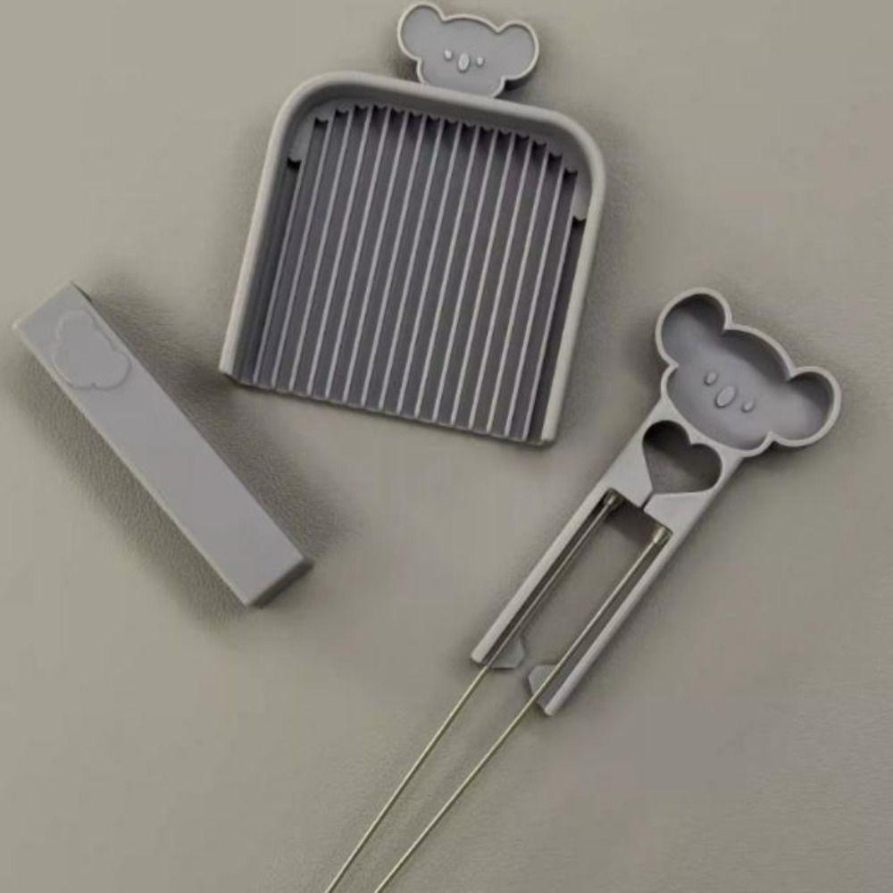 2.6mm Fuse Bead Needle Tweezer Tray Kits DIY Koala DIY Fuse Beads Rhinestone Corrector Kits