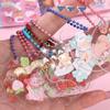 Handmade Toy DIY Keychain Making Kit Laser Sticker DIY Handbook Material Sticker  Kids Toys